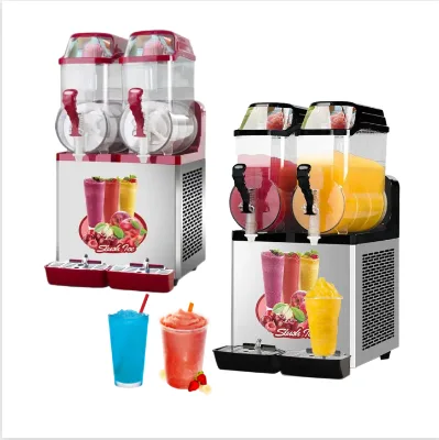 A Commercial Cheap Single 2 Two tank Self Serve Mobile Used Blending Mixer Mix Margarita Machine Frozen Drink for Sale Wholesale