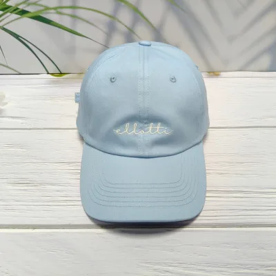 100 Cotton 6 Panel Custom Embroidery Logo Blank Baseball Cap Wholesale Low MOQ Unisex Streetwear Promotional Gift Dad Hat