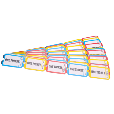 New Wholesale Arcade Game Redemption Tickets Lottery Paper Tickets