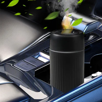 USB Recharge Air Portable Ultrasonic Humidifier Colorful Light Essential Oil Diffuser Car Office 100ML H2O Nano Spray Fragrance