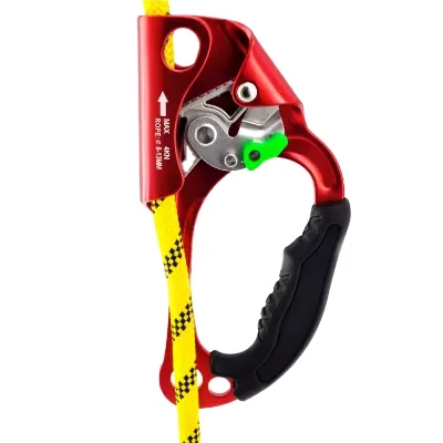 Competition Climbing Ascender 4kN CE UIAA Certified for Speed and Training Ultra Light 7075 Aluminum