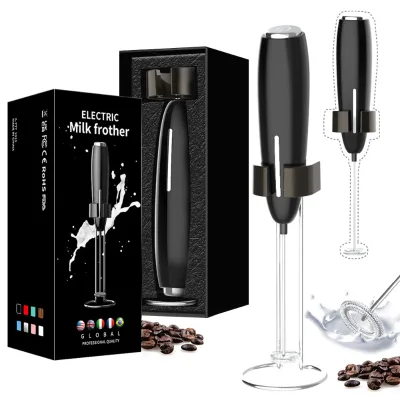 Stainless Steel Electric Milk Mixer Kitchen Appliance Mini Hand Milk Frother