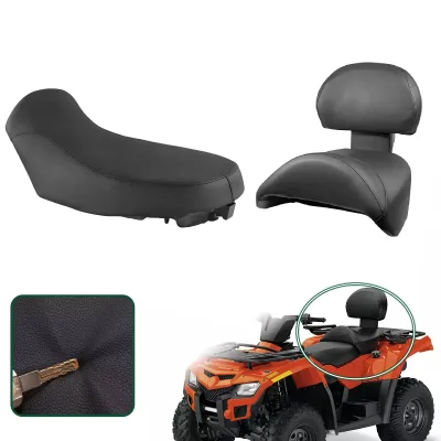 Black Seat Cover Kit for Can-Am Outlander MAX 500 650 800 2006-2012 Gen 1
