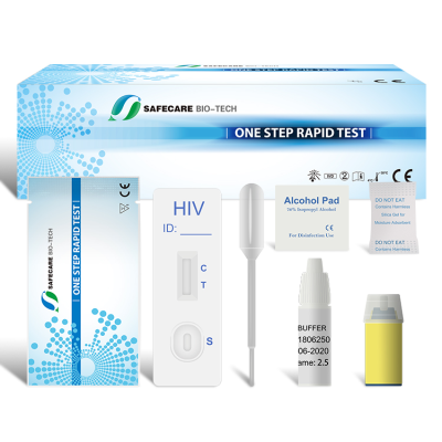 Rapid Std Testing Anti-hiv 1+2 Rapid Test One Step Hiv Rapid Test Kits