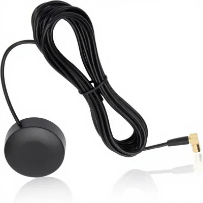 5G FPC High-Gain Waterproof 8 DBi 2.4GHz ABS Material Car-Mounted Patch Antenna SMB Connector 3m Adhesive Mount for Wireless