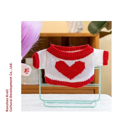 Custom DIY Doll Trade Fashion Crochet Toys Clothes Cartoon Mini Knit Dolls Sweater