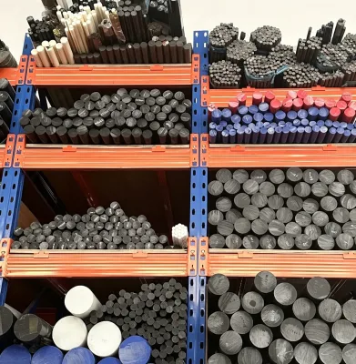 Extruded Engineering POM Solid Rod, Food Grade Available POM Bar With Custom Size Service