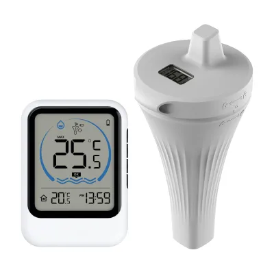 Swimming Pool Thermometer for Water Tank/Fish Tank/Bathtub Wireless Floating WiFi IPX7 APP Control High Accuracy Plastic Hot