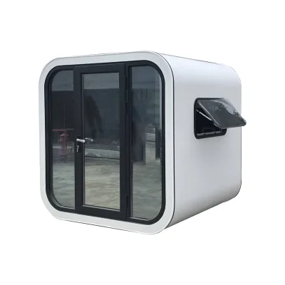 Complete Extendable Modern Design Smart Office Pod Apple Cabin with Toilet, Bedroom Etc