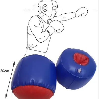 Kids Inflatable Boxing Punching Pillows Inflatable Boxing Gloves