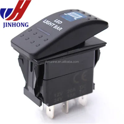 4x4 Custom Off Road Rocker Switch with Labels