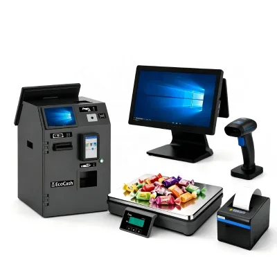Automated Cash Machine Cash Handling System Automatic Change Machine Retail Store Cash Management Equipment