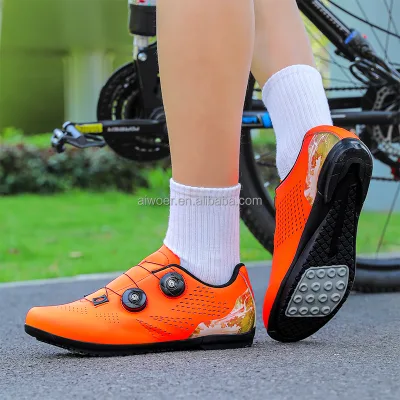 Men's & Women's Cycling Shoes Slip-On Adjustable Shoe Lace for Bicycle Outdoor Sport