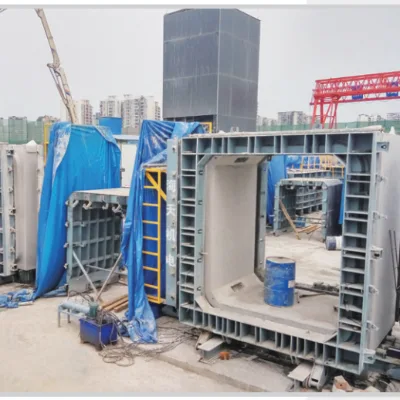 Automatic Reinforced Concrete Box Culvert Mold with High Safety and 1 Year Warranty Made in China