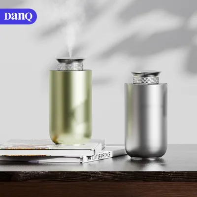 DANQ Compact Car Aroma Diffuser Desktop Touch Control 20ml Rechargeable Aluminum 100m³ Leak Proof for Hotel Room Office OEM ODM
