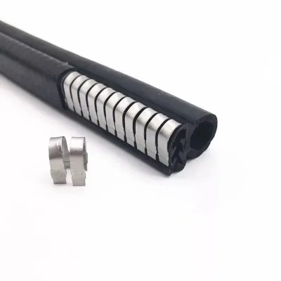 2022 Wholesale High Quality Rubber Car Door Seal Weatherstrip EPDM Steel Belt Weatherstripping Soundproof Waterproof