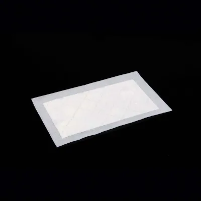 Good Absorbency 40ml/pcs Fruit Absorbent Pad with PE Pulp SAP NONWOVEN Material for Kitchen Shop Vegetable Garden Use Soaker Pad
