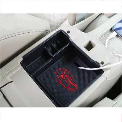 Car Center Console Armrest Storage Box Plate Tray for nissan Tiida C13 2015 2016 2017 2018 2019 2020 Pulsar