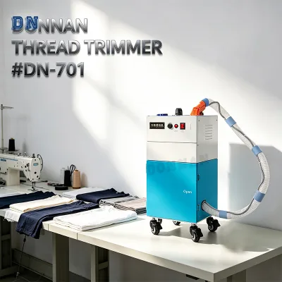 DN-701-24 Brushless Electric Thread Suction Trimming Machine Integrated Suction & Cutting for Thin and Thick Fabrics