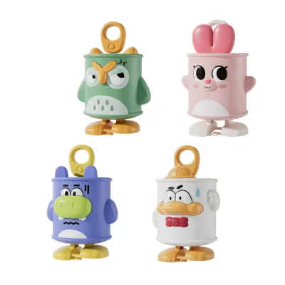 Pull Line Cartoon Animal Montessori Toddler Walking Pull String Toy