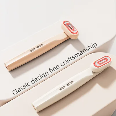 2025 new products beauty red and blue usb face light therapy led masseur eyes care wand