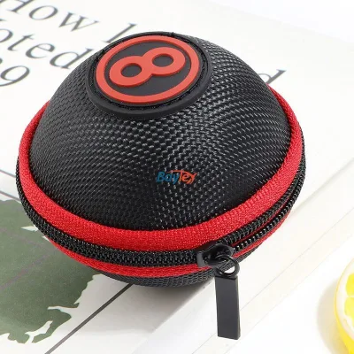 Billiard Accessory Black 8 Design Billiards Cue Ball Protection Bag with Handle for Sale
