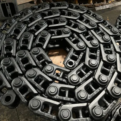 Excavator Undercarriage Parts Track Chain 171 Pitch R901 R911 Excavator Track Link Assembly
