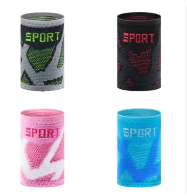 4 Colors Four Ways Pull Knitting Compression Wrist Brace,Wrist Support Band/black Wrist Sleeve
