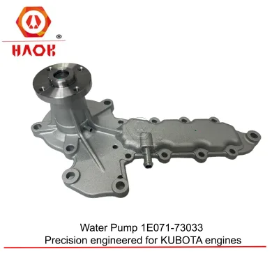 Water Pump Assy 1E071-73033 for Kubota Engine