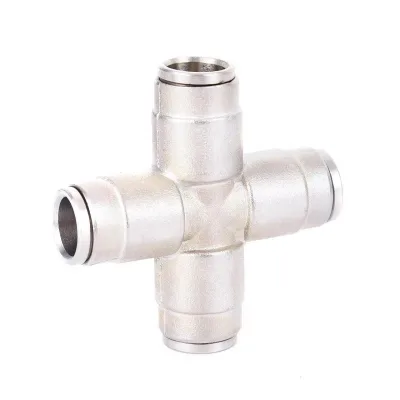 DaringFish 12mm/16mm High Pressure Quick Insert Elbow Tee Four-Way Garden Water Connectors for Agricultural Use