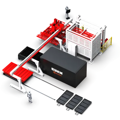 Automatic Palletizer Conveyor and Metal Sheet Pallet Line  Gantry Palletizer Loading and Unloading Manipulator