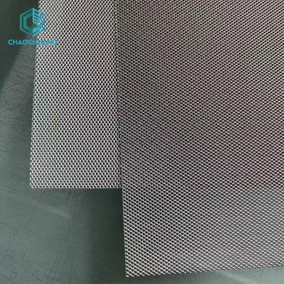 Pure Titanium Expanded Mesh Anode and Cathode Conductive Titanium Electrode Plate for Corrosive Liquid Electrolysis