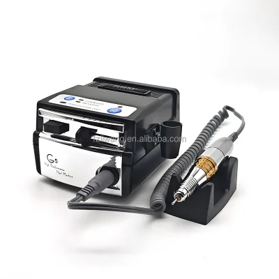 Custom Logo G5 Electric Nail Drill Machine OEM ODM Nail Polisher Adjustable Speed Manicure Machine for Beauty Supply Distributor