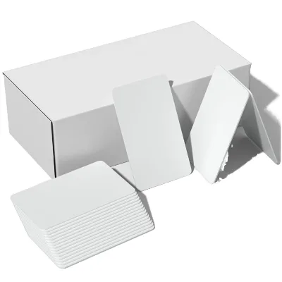 Factory Wholesale Trending Customized Printable Cr80 Offset Printing Magnetic Card Blanks PVC Film Laminated