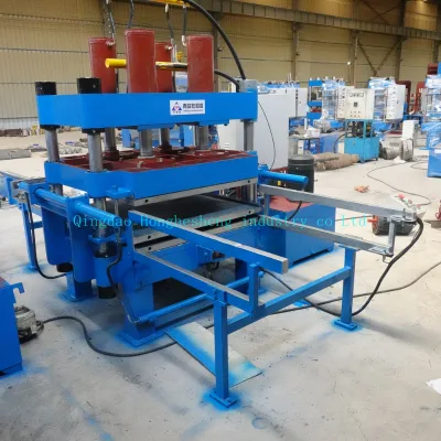 Rubber Mat Press Making Machine Indoor Ground Mat Manufacturing Machine Double Layers