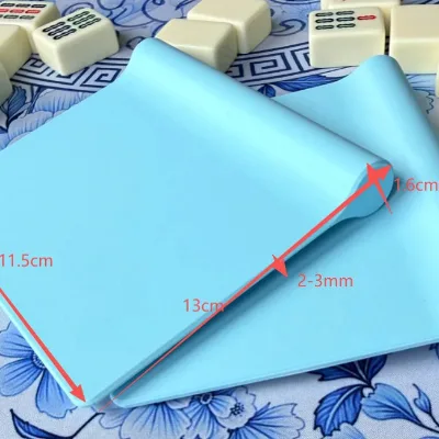 Mahjong Shuffler Cards Plates for Tiles Mixing & Shuffling Portable Mah Jong Accessories Gift Party Supplies