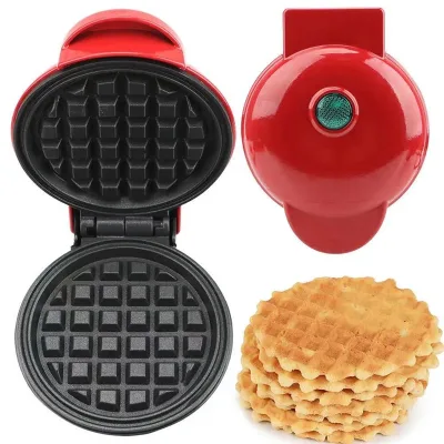 CE Certified Mini Waffle Maker MINI MAKE WAFFLE for Household Use for Children's Baking Cake Machine