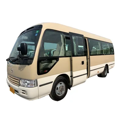 Used toyota coaster Passenger 30 Seats Second Hand Van toyota coaster Buses Used Bus for Sale