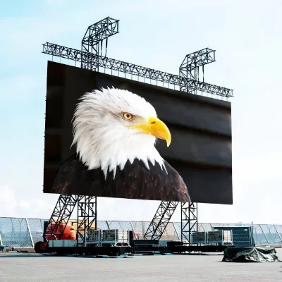 P2.976 Outdoor Intelligent Transportation LED Display in Expressway Service Area