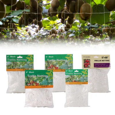 Cucumber Tomatoes and Potatoes Grape Vegetables Protection Vine Growing Support Flexible Plants Climbing Net