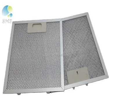 Range Hood Replacement Parts Adsorbed Oil Smoking Aluminum Grease Filter