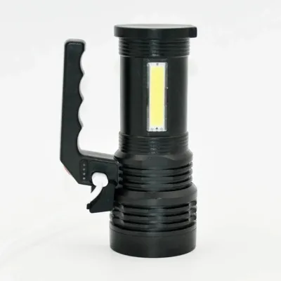 Super Bright Flashlight USB Rechargeable Strong Light Torch Handheld Multifunctional Portable LED Flashlight