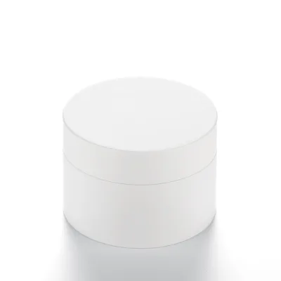Cosmetic Packaging Green Purple Pp Plastic Cream Jar With Plastic Lid and Spoon