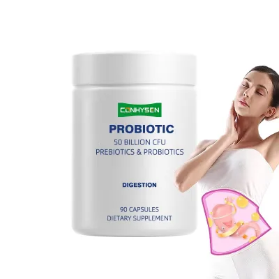 OEM ODM Probiotics Prebiotics Capsules with Herbal Blend Digestive Immune Support Natural Health Supplement