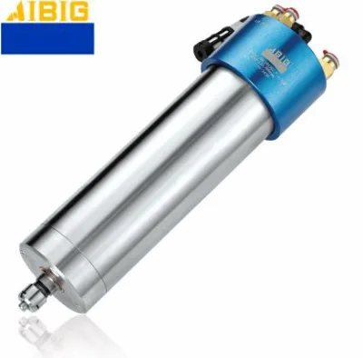 New High Speed 125000RPM Induction Motor Spindle for CNC Engraving Milling China AIBIG Water Cooled 1.2kW Air Bearing ER11