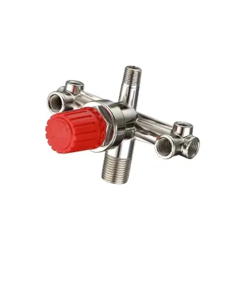 Air Compressor Pressure Switch Connector Alloy Regulator Assembly
