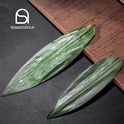 Creative Bamboo Leaf Cocktail Stick Fresh Vacuum Packaging Sushi Dessert Decoration Bar Accessories Cocktail Picks