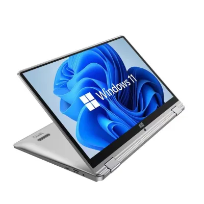 Mini Laptop Computer 13.3 Inch WIN 11 Touch Screen Computer 360 Degree Fold 12GB 1TB Laptop for Entertainment