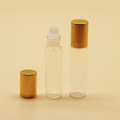 5ml 8ml 10ml Glass Roller Bottles with Screw Lids Roll-on Glass Bottles