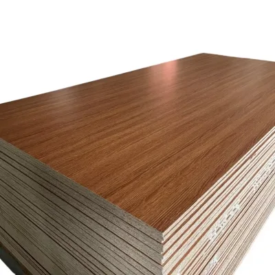 12Mm Good Selling Melamine Laminated Mdf Plywood Sheet 4X8 Feet Board Faced Chipboard